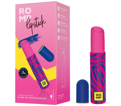 Бесконтактный клиторальный стимулятор Romp Lipstick фуксия