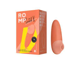 Бесконтактный клиторальный стимулятор Romp Switch X оранжевый-foto5