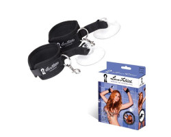 Наручники-фиксаторы с присосками 2шт. неопрен -foto3