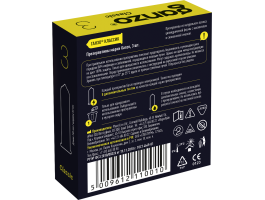 ПРЕЗЕРВАТИВЫ GANZO CLASSIC №3 BLACK EDITION (классические с обильной смазкой) ЧЕРНЫЕ-foto2