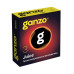 ПРЕЗЕРВАТИВЫ GANZO JUICE №3 BLACK EDITION (Ароматизированные: ваниль, ежевика, тутти-фрутти) ЧЕРНЫЕ