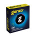ПРЕЗЕРВАТИВЫ GANZO XXL №3 BLACK EDITION (увеличенного размера) ЧЕРНЫЕ 3 ШТ