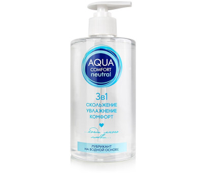 Лубрикант на водной основе AQUA COMFORT hot secret NEUTRAL 440 г арт. LB-36003