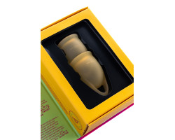 Набор менструальных чаш Satisfyer Feel confident Menstrual Cup (orange)-foto10