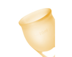 Набор менструальных чаш Satisfyer Feel confident Menstrual Cup (orange)-foto12