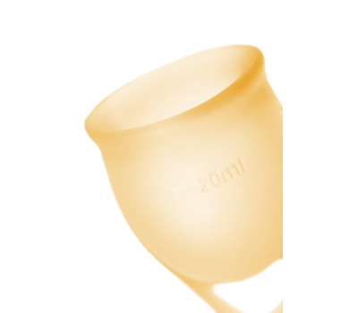 Набор менструальных чаш Satisfyer Feel confident Menstrual Cup (orange)