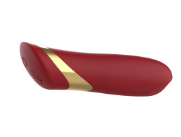 Силиконовый мини-вибратор пуля красный SW3034-foto3