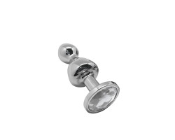 Анальная пробка Lollypop Double Ball White S 21070AL-foto2