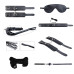 Набор аксессуаров Secret Desires Black BDSM Kit 33559AL