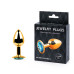 GOLDEN PLUG SMALL (втулка анальная) цвет кристалла голубой, L 72 мм, D 28 мм, ве