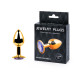 GOLDEN PLUG SMALL (втулка анальная) цвет кристалла светло-филетовый, L 72 мм, D