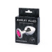 SILVER PLUG MEDIUM (втулка анальная), L 82 мм, D 34 мм, вес 90г, цвет кристалла
