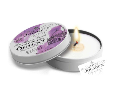 PETITS JOUJOUX Массажная свеча ORIENT гранат и перец 33 гр.
