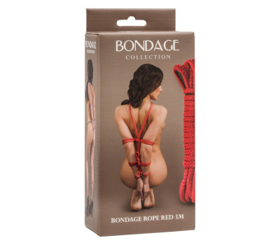 Веревка Bondage Collection Red 3m 1041-04lola