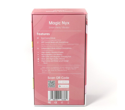 MAGIC MOTION NYX Вибратор красный