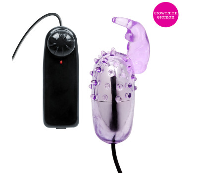 ВИБРОЯЙЦО КРОЛИК "VIBRATOR mini RABBIT" L 92 мм D 34 мм  арт. EE-10022