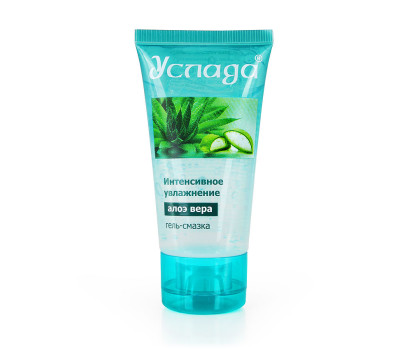 ГЕЛЬ-ЛЮБРИКАНТ "УСЛАДА" с алоэ 60г туб пластиковый арт. LB-10007
