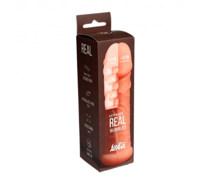 Фаллоудлинитель Real Extra Size Bubbles 7014-01lola