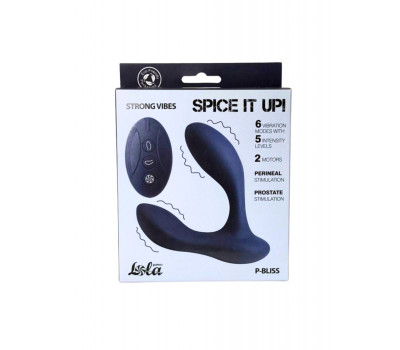 Массажер простаты с двумя моторами Spice it Up P-Bliss 8022-03lola