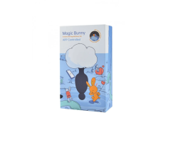 Magic BUNNY Вибратор черный вибропробка-foto2