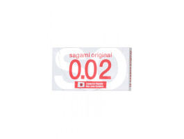 **SAGAMI Original 002 -   2 шт Полиуретановые презервативы 0,02 мм