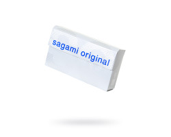 **SAGAMI Original Quick 002 - 6шт Полиуретановые Презервативы 0,02 мм, быстронадеваемые с язычком-foto2