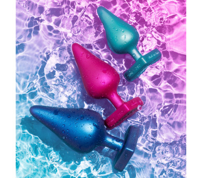 Набор анальных пробок Romp Luster, 3 шт