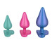 Набор анальных пробок Romp Luster, 3 шт