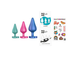 Набор анальных пробок Romp Luster, 3 шт-foto3