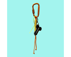 Брелок "I love Desire" в ассортименте с подвесом model-13 (оранжевый с оранжевым шнуром)-foto2