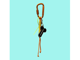 Брелок "I love Desire" в ассортименте с подвесом model-13 (оранжевый с оранжевым шнуром)-foto2