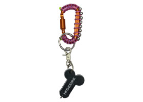 Брелок "I love Desire" в ассортименте с подвесом model-15 (оранжевый с бусинами)