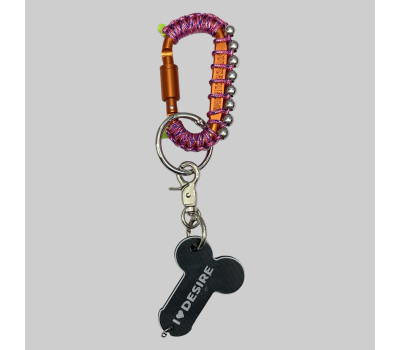 Брелок "I love Desire" в ассортименте с подвесом model-15 (оранжевый с бусинами) Брелок "I love Desire" в ассортименте с подвесом model-15 (оранжевый с бусинами)
