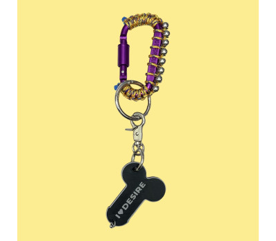 Брелок "I love Desire" в ассортименте с подвесом model-16 (фиолетовый с бусинами) Брелок "I love Desire" в ассортименте с подвесом model-16 (фиолетовый с бусинами)