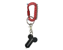 Брелок "I love Desire" в ассортименте с подвесом model-17 (красный с бусинами)