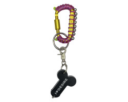 Брелок "I love Desire" в ассортименте с подвесом model-18 (желтый с бусинами)