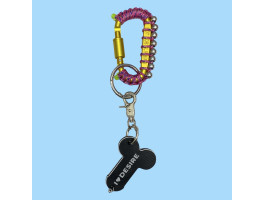 Брелок "I love Desire" в ассортименте с подвесом model-18 (желтый с бусинами)-foto2