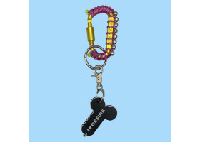 Брелок "I love Desire" в ассортименте с подвесом model-18 (желтый с бусинами)-foto2