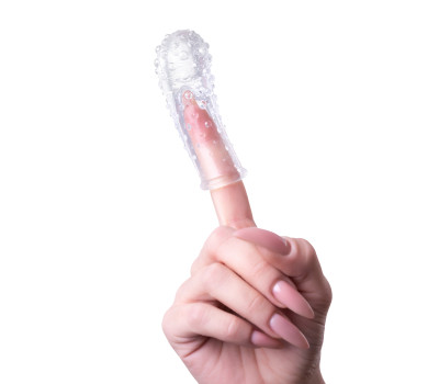 Насадка на палец A-toys Gexa, ТРЕ, прозрачный, 9 см