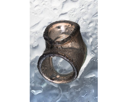 Эрекционное кольцо на пенис TOYFA XLover, Термопластичный эластомер (TPE), чёрный, 3,5 см-foto10