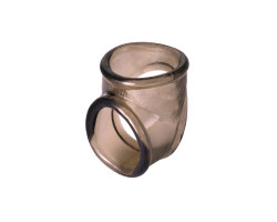 Эрекционное кольцо на пенис TOYFA XLover, Термопластичный эластомер (TPE), чёрный, 3,5 см-foto2