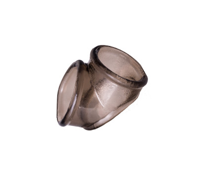 Эрекционное кольцо на пенис TOYFA XLover, Термопластичный эластомер (TPE), чёрный, 3,5 см