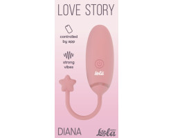Вибро яйцо с приложением Diana Love Story Pink 3014-01lola-foto3
