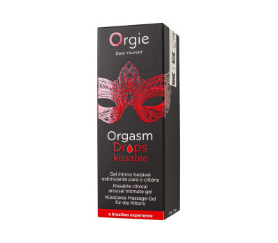 Интимный гель для клитора ORGIE Orgasm Drops Kissable, 30 мл