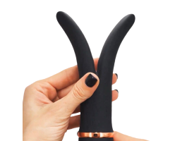 Вибратор FORK ROD 3 мотора USB 7 режиморв, черный-foto3