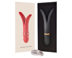 Вибратор FORK ROD 3 мотора USB 7 режиморв, черный-foto4