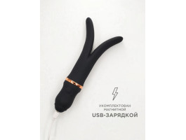 Вибратор FORK ROD 3 мотора USB 7 режиморв, черный-foto5