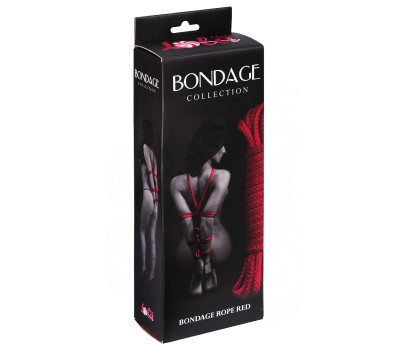 Веревка Bondage Collection Red 1040-04lola