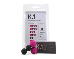 Магнитные шарики вагинальные 4шт. Laid розовыйчерный-foto3