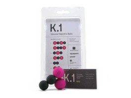 Магнитные шарики вагинальные 4шт. Laid розовыйчерный-foto3